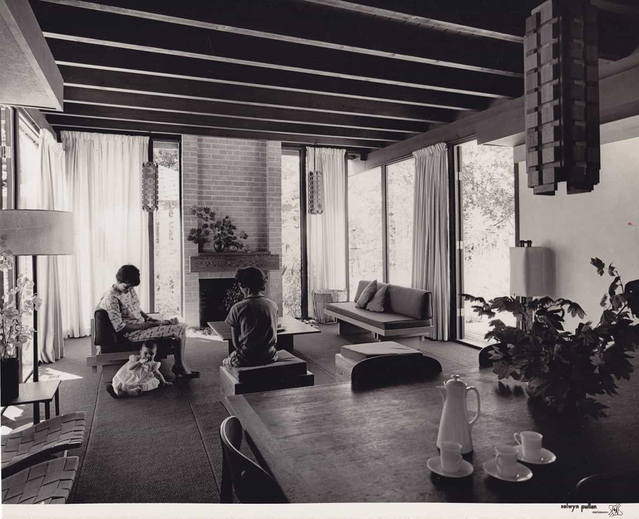 Selwyn Pullan, Dunbar Residence, 1961, (Barry Downs Architect, 1959), Collection of the West Vancouver Art Museum.