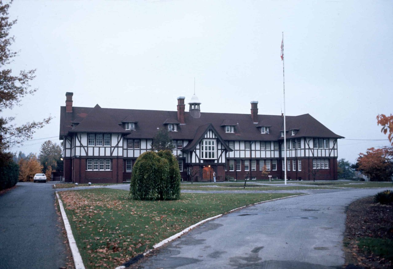 Fairmont Barracks in 1976. City of Vancouver Archives, CVA 780-288.