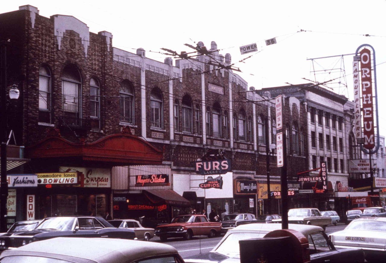 The Orpheum in 1967. City of Vancouver Archives, CVA 780-51.