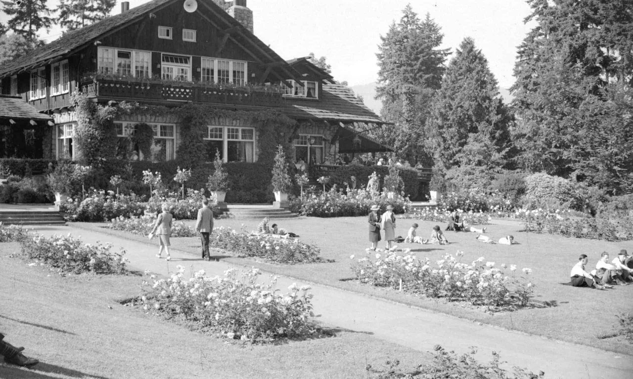 Stanley Park Pavilion in 1942. Source: City of Vancouver Archives 1184 314.