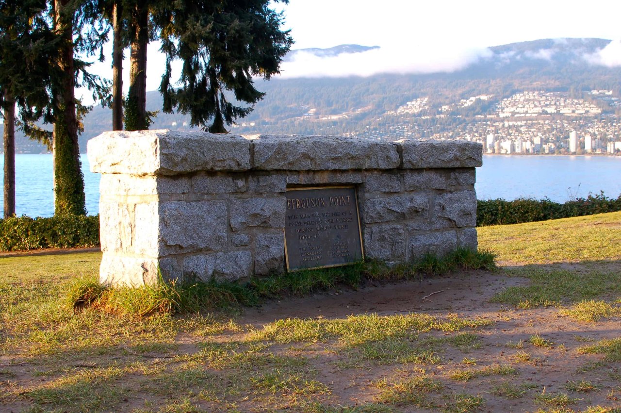 Ferguson Point Battery Monument. Credit: Madeleine de Trenqualye