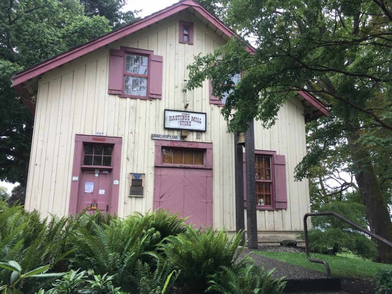 Contemporary front view of the Hastings Mill Museum. Photo Credit: Martin Knowles