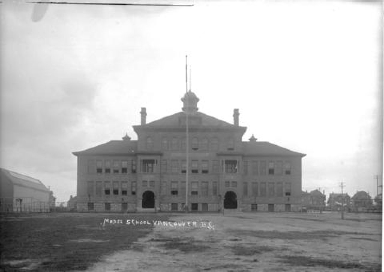 Model School at Cambie Street and 12th Avenue in 1912? Source: City of Vancouver Archives SGN 1011