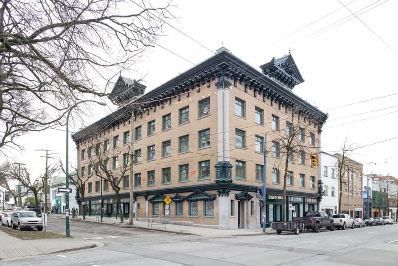 Tamura Building at 300-396 Powell Street. Photo courtesy of Merrick Architecture