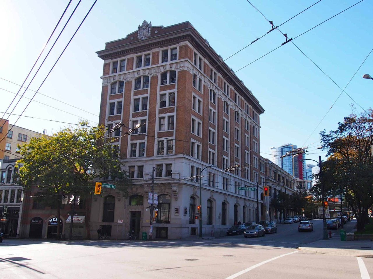 Province Building at 198 W Hastings Street. Credit: Madeleine de Trenquayle