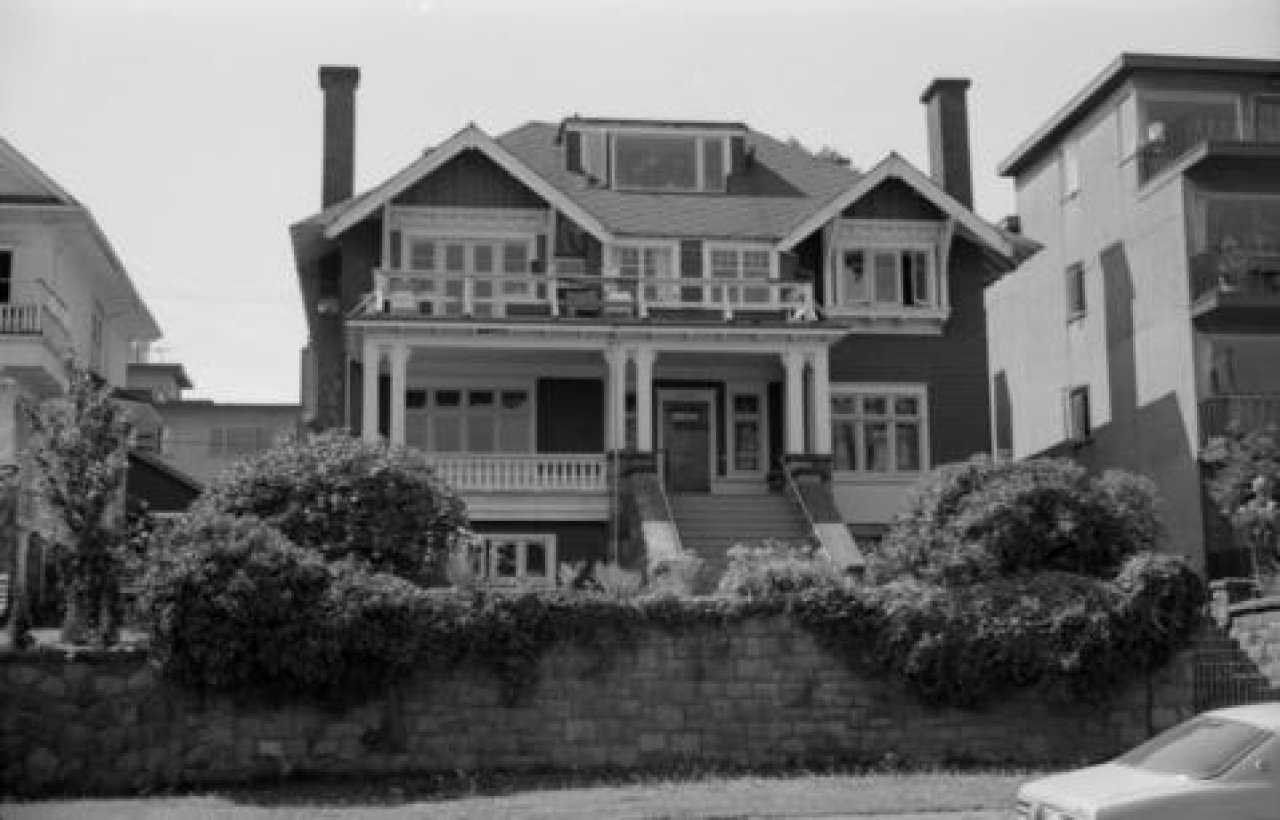 2456 West 1st Avenue c. 1978
Source: City of Vancouver Archives Item : CVA 786-15.13 - 2456 W. 1st Avenue