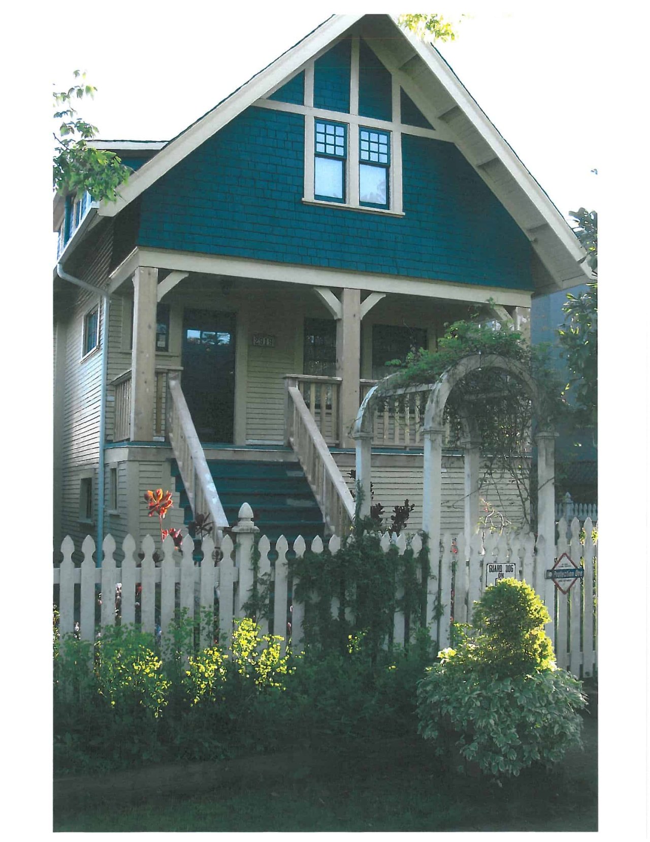 2919 E 29th Avenue prior to restoration.