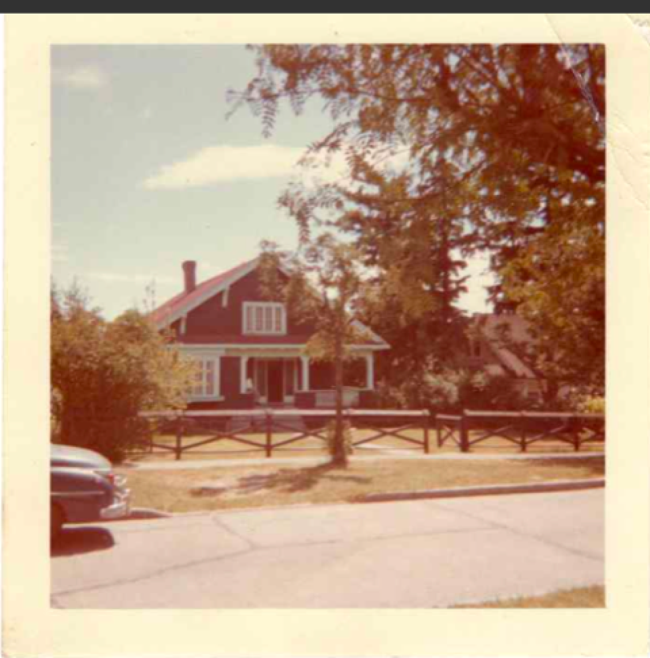 Photo date July 3, 1961. Personal collection of G. Van Dyck.