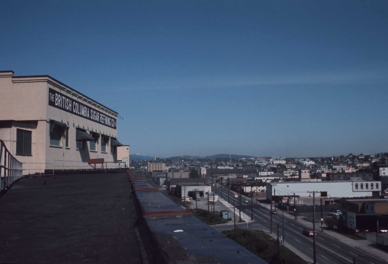 B.C. Sugar refinery in the 1960s. City of Vancouver Archives, 2011-092.0709.