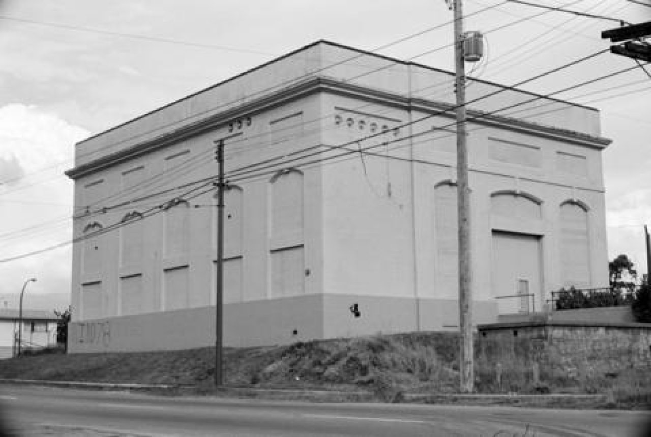 Earles Road (Street) Substation in 1978
Source: City of Vancouver Archives Item : CVA 786-97.07 - B.C. Hydro Substation, Earles and Van Ness [4590 Earles Street]