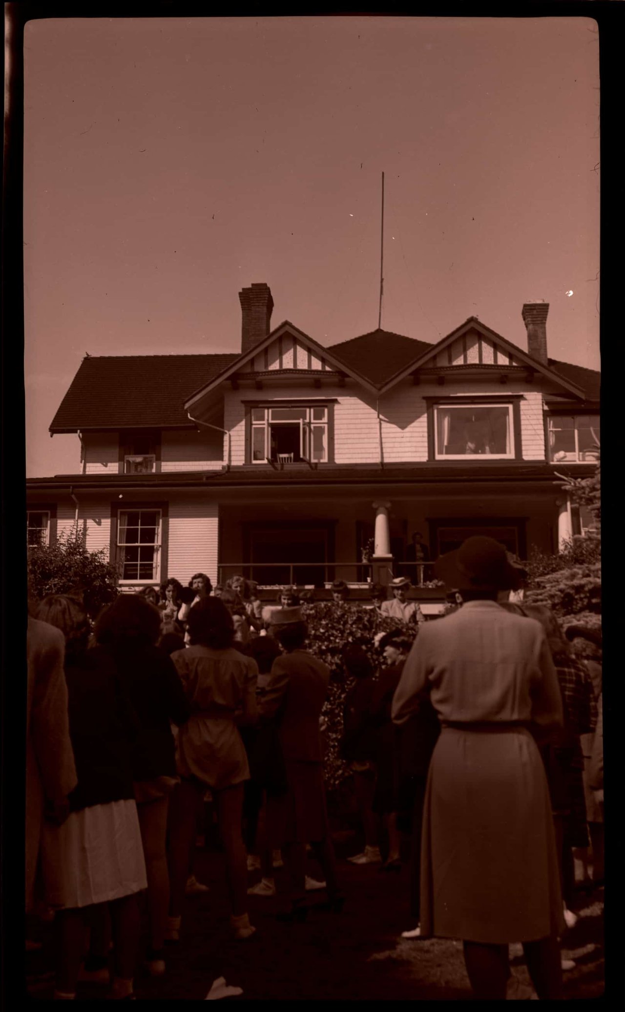 Opening Day of Kerrisdale Campus in 1942. Courtesy of Crofton House Archives ERS-252