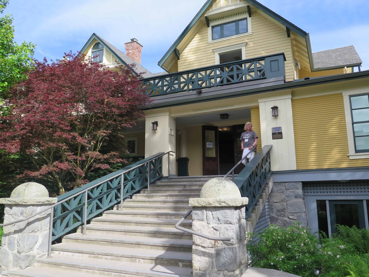 Front view of Crofton House, which was featured as part of VHF's Heritage House Tour in 2019. Credit Judith Mosley