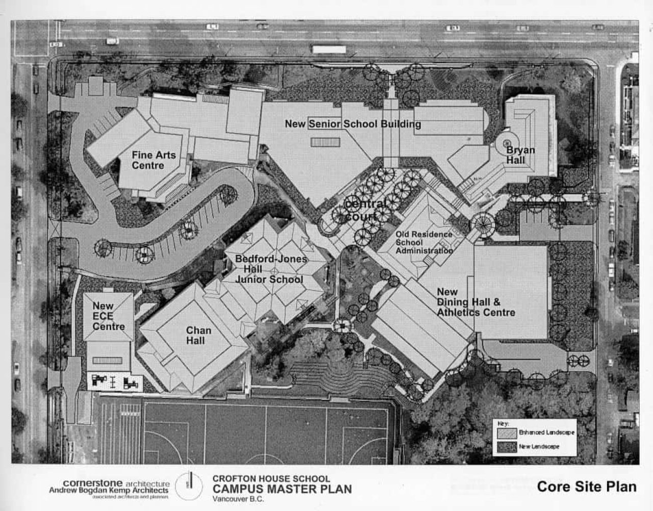 Crofton House School Campus Master Plan from 2004.