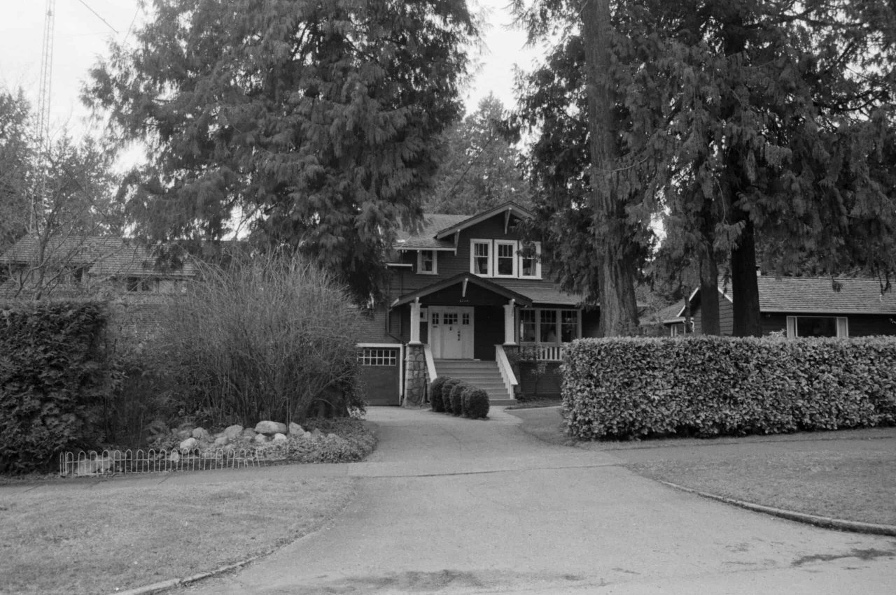 6249 Elm Street in the 1980s. City of Vancouver Archives, CVA 790-2235.